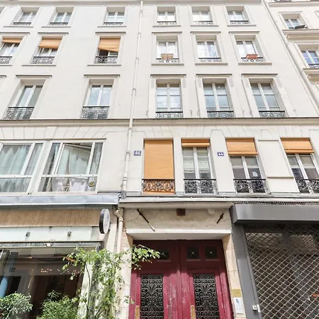 Ferienwohnung Parisian Cocoon 1Bdr Flat - Prime Loc Le Marais Exterior foto